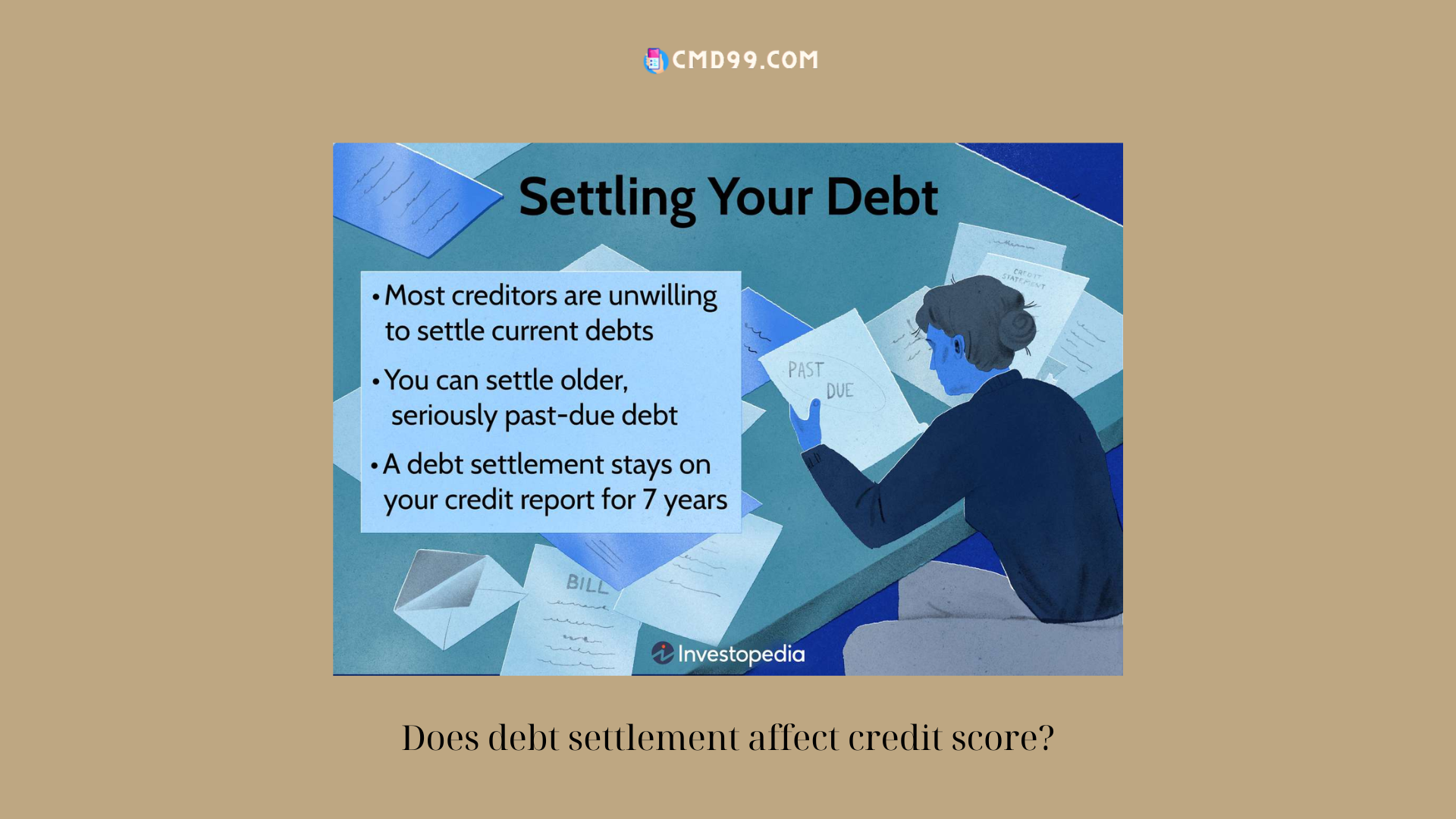 Does debt settlement affect credit score

