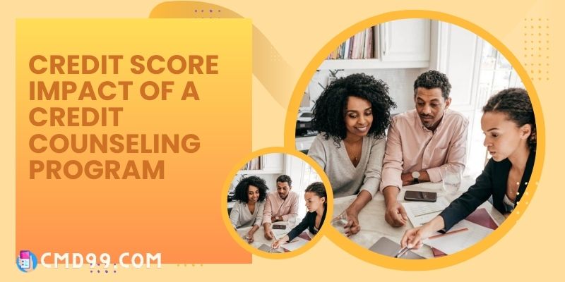 Credit score impact of a credit counseling program